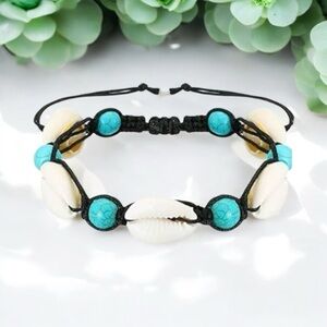 NWT Boho Seashell Adjustable Bracelet/Ankle Bracelet